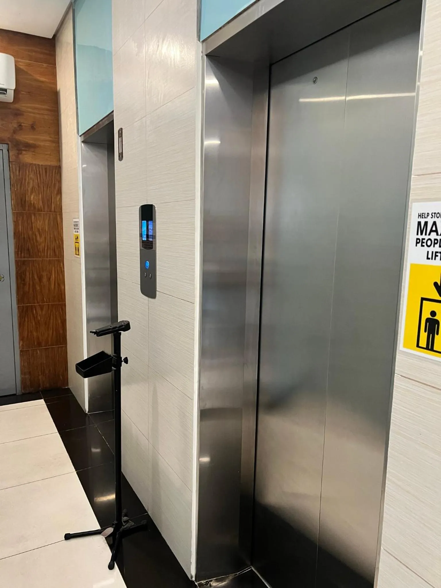 elevator in Staycation Condotel Room To Stay