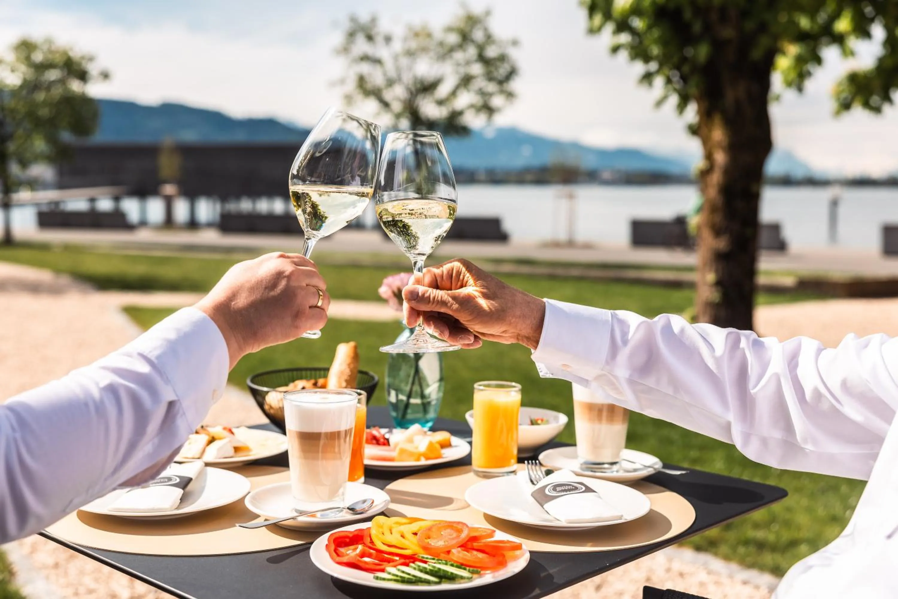 Breakfast in Seehotel am Kaiserstrand