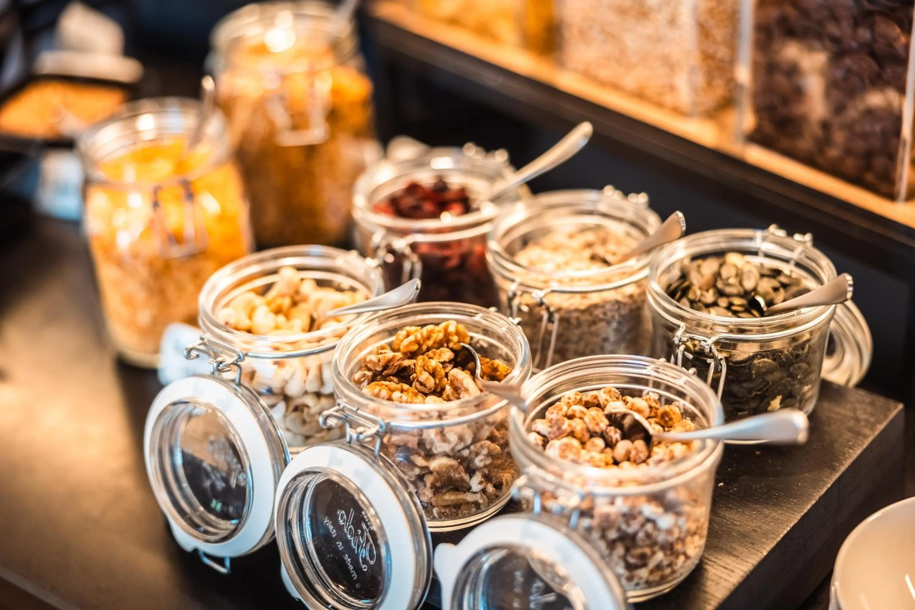 Buffet breakfast in Seehotel am Kaiserstrand