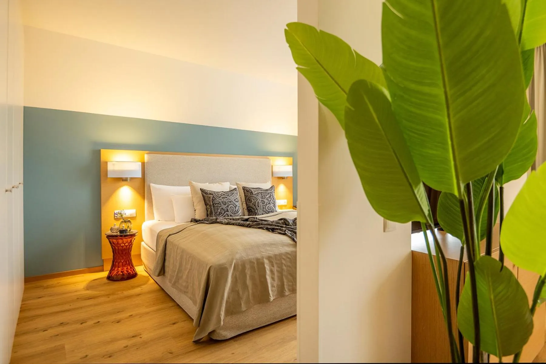 Bed in Seehotel am Kaiserstrand