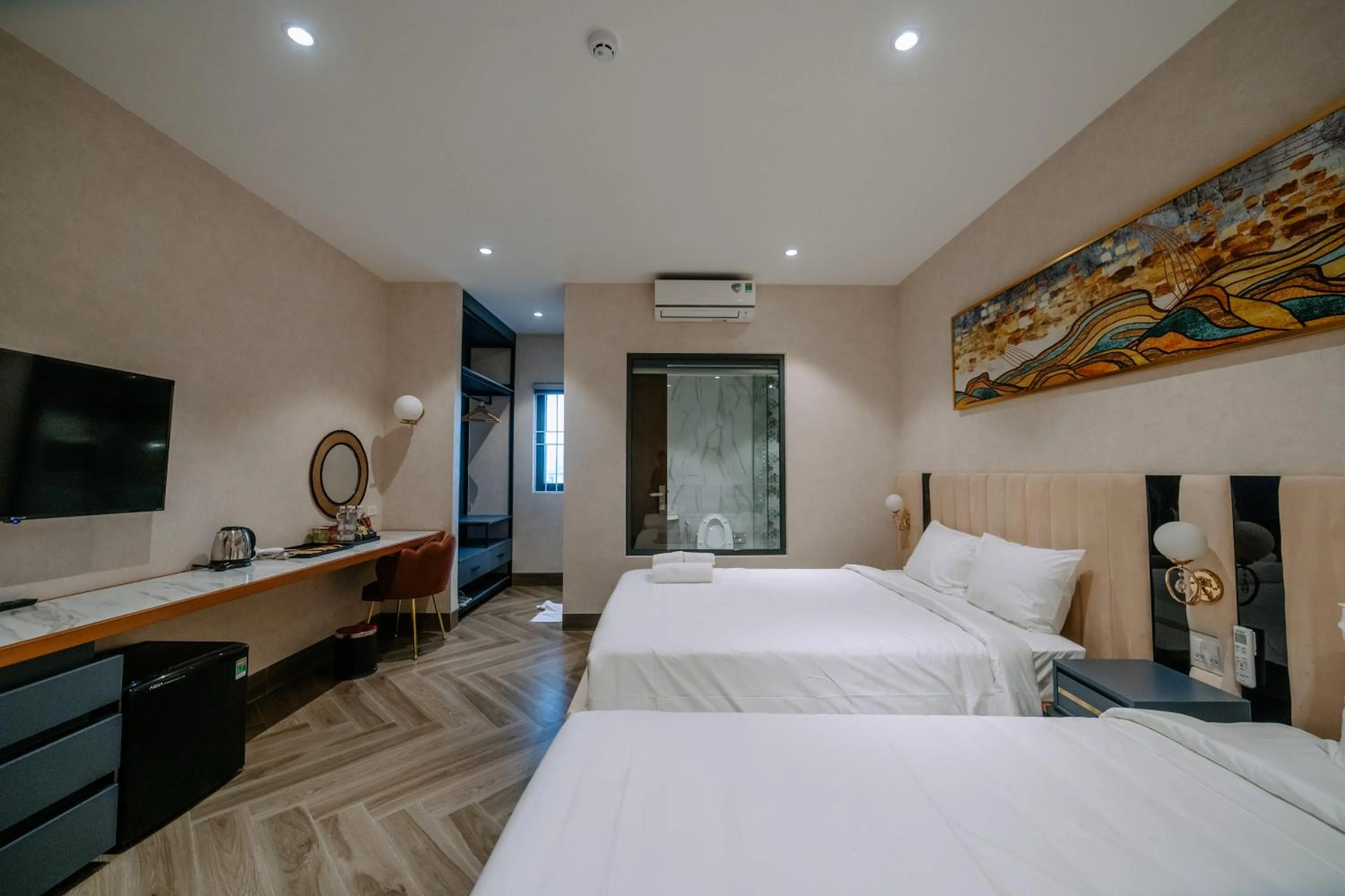 Bed in La Beaute Hotel - Quy Nhơn
