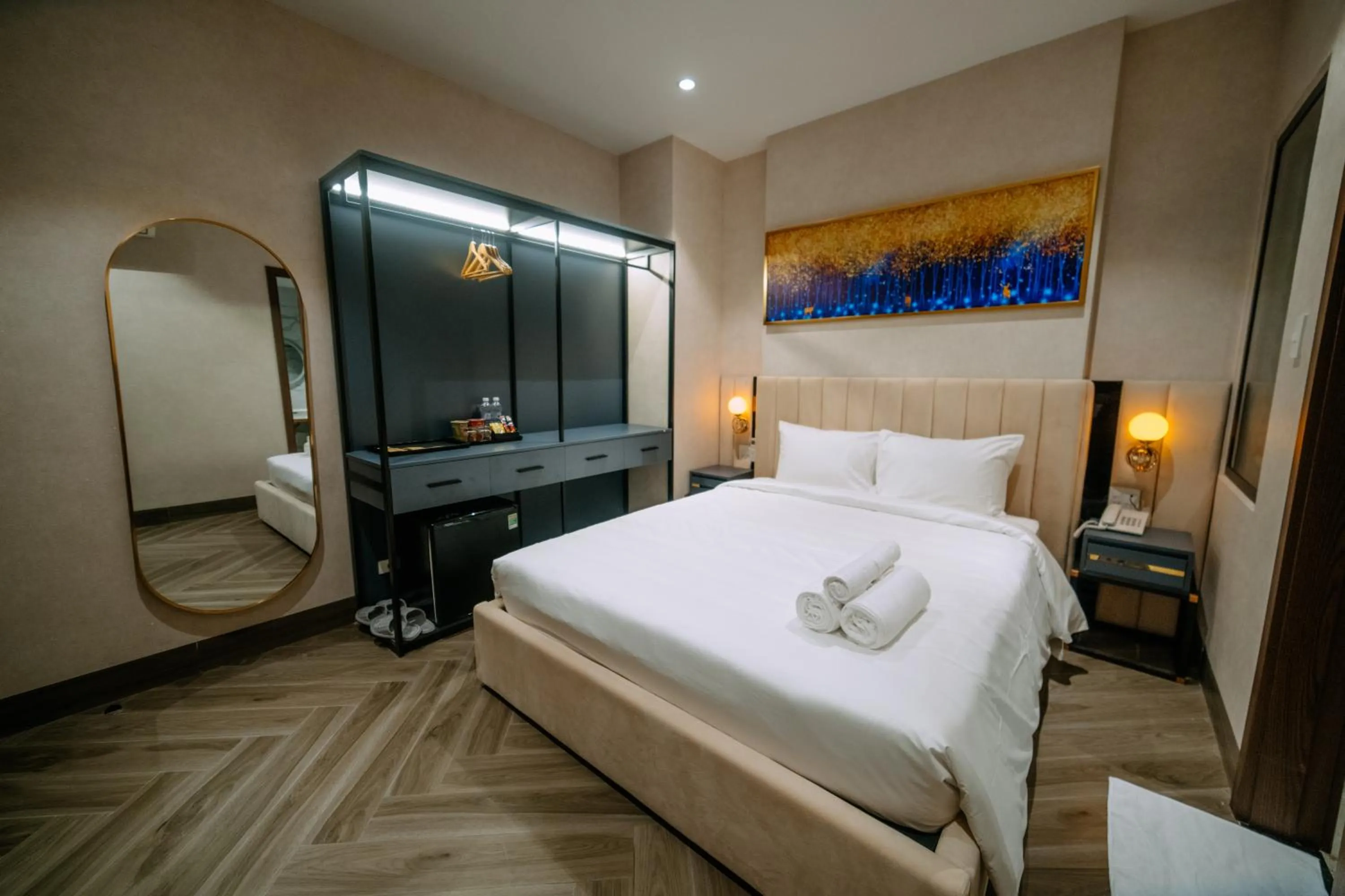 Bed in La Beaute Hotel - Quy Nhơn