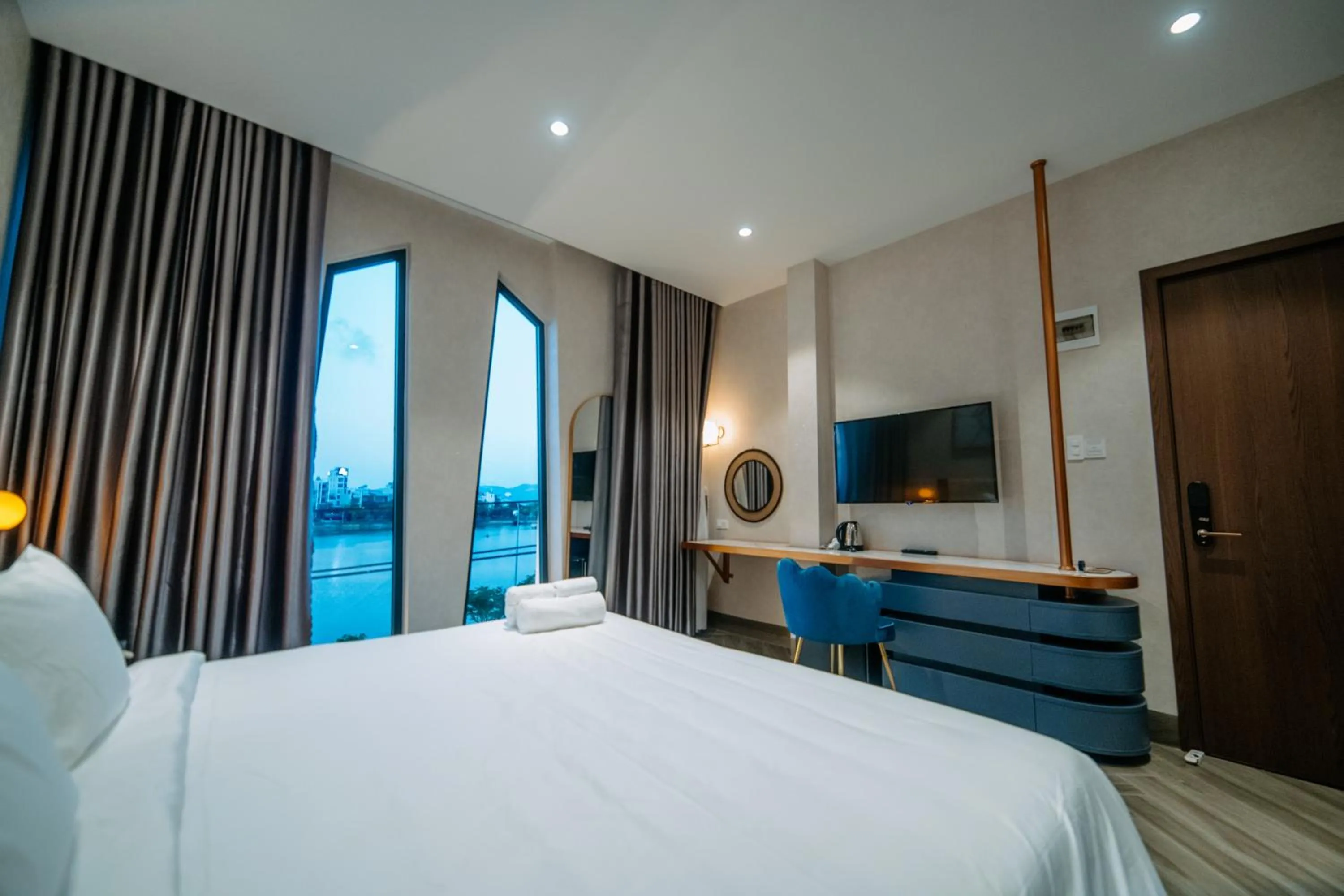 Bed in La Beaute Hotel - Quy Nhơn