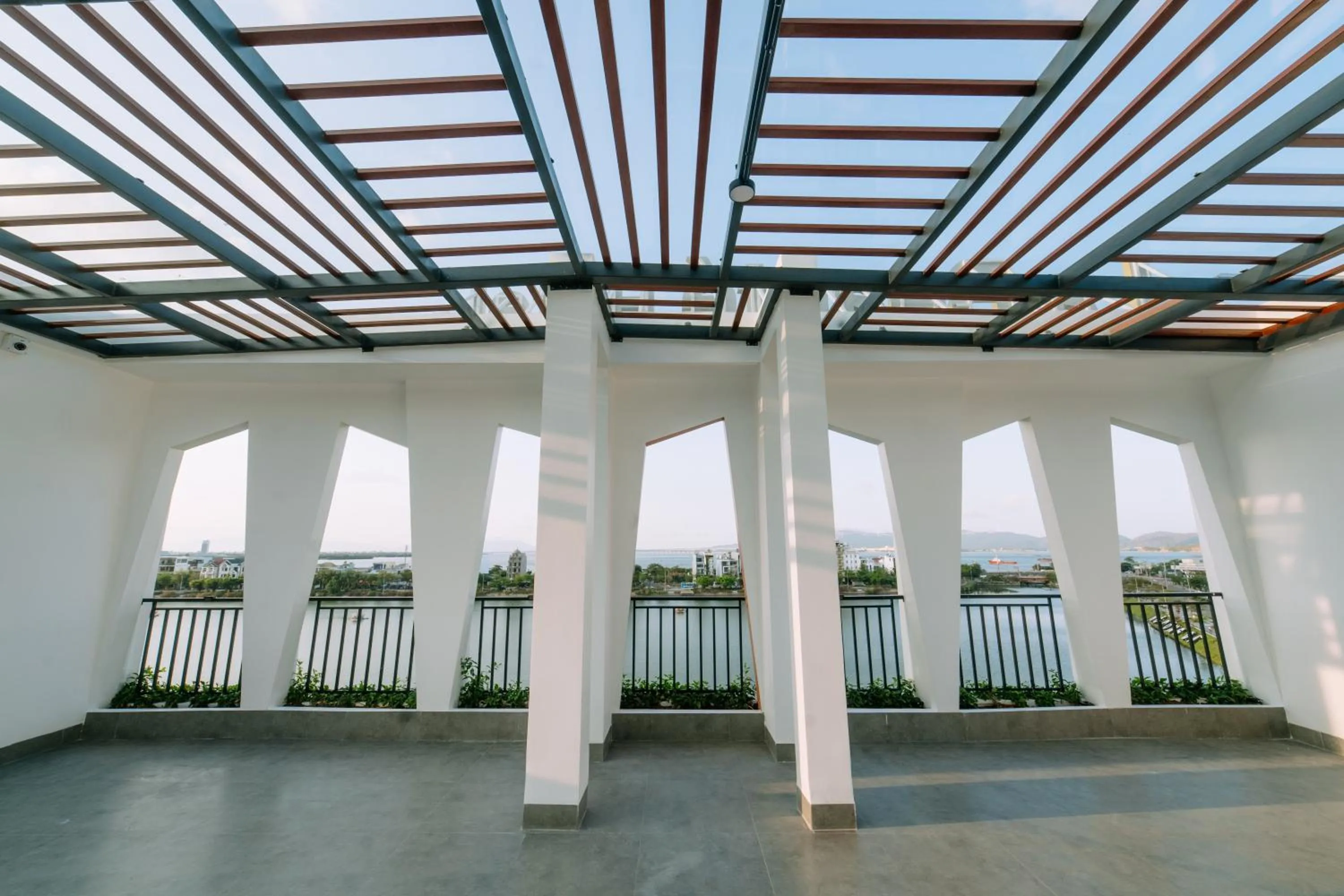 Balcony/Terrace in La Beaute Hotel - Quy Nhơn