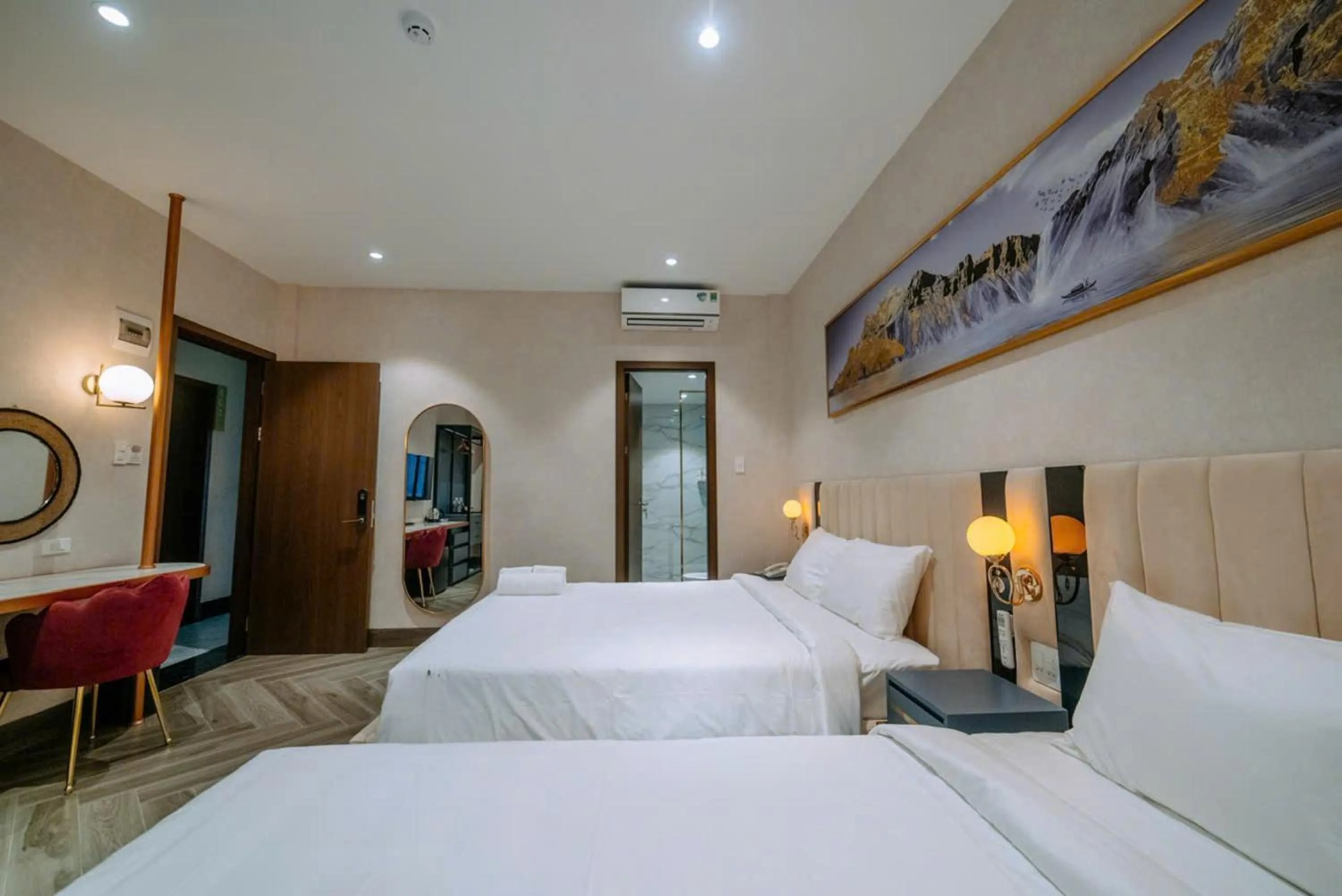 Bed in La Beaute Hotel - Quy Nhơn