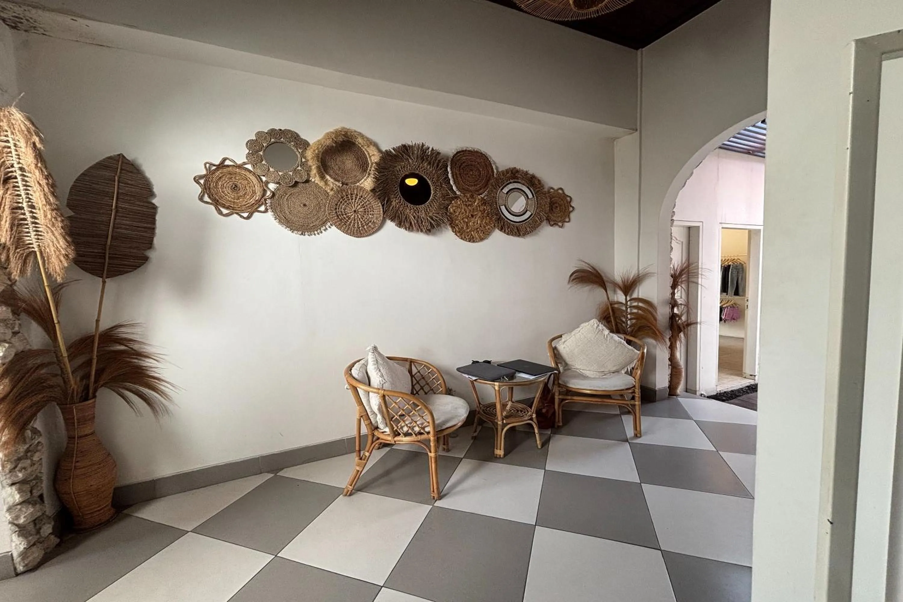 Living room in Kemari Studio