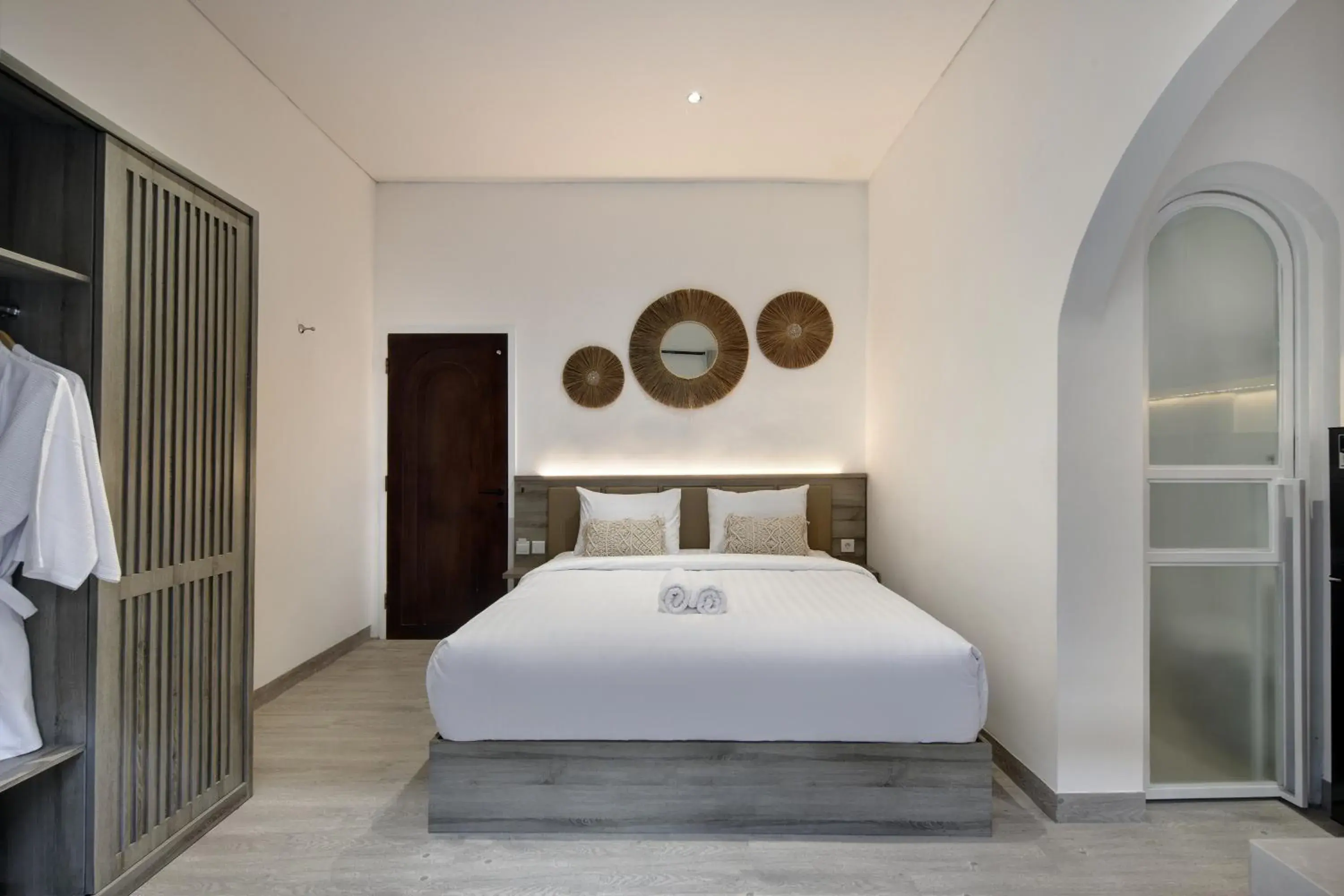 Bed in Kemari Studio Bed in Kemari Studio