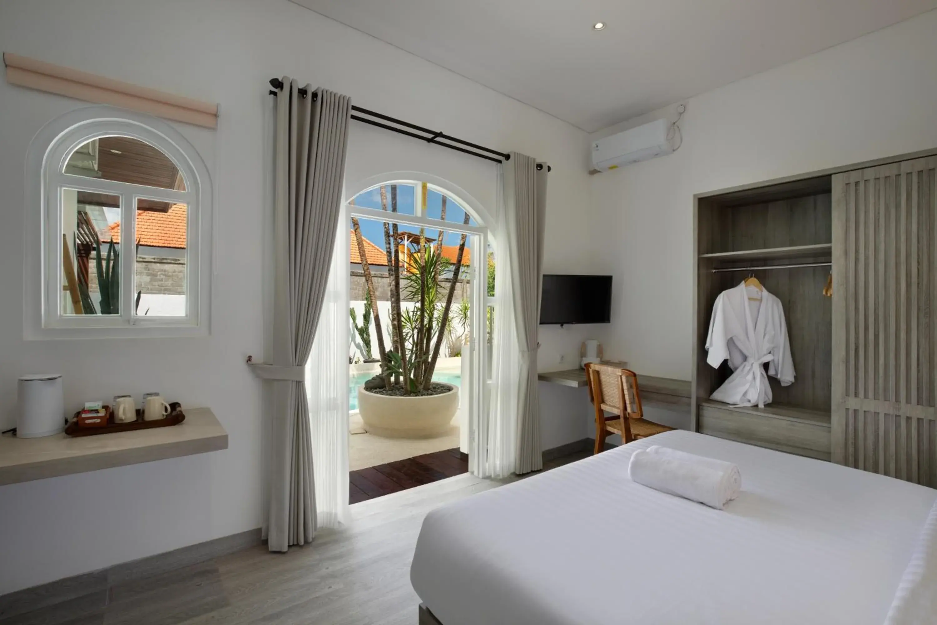 Bedroom, Bed in Kemari Studio Bedroom, Bed in Kemari Studio