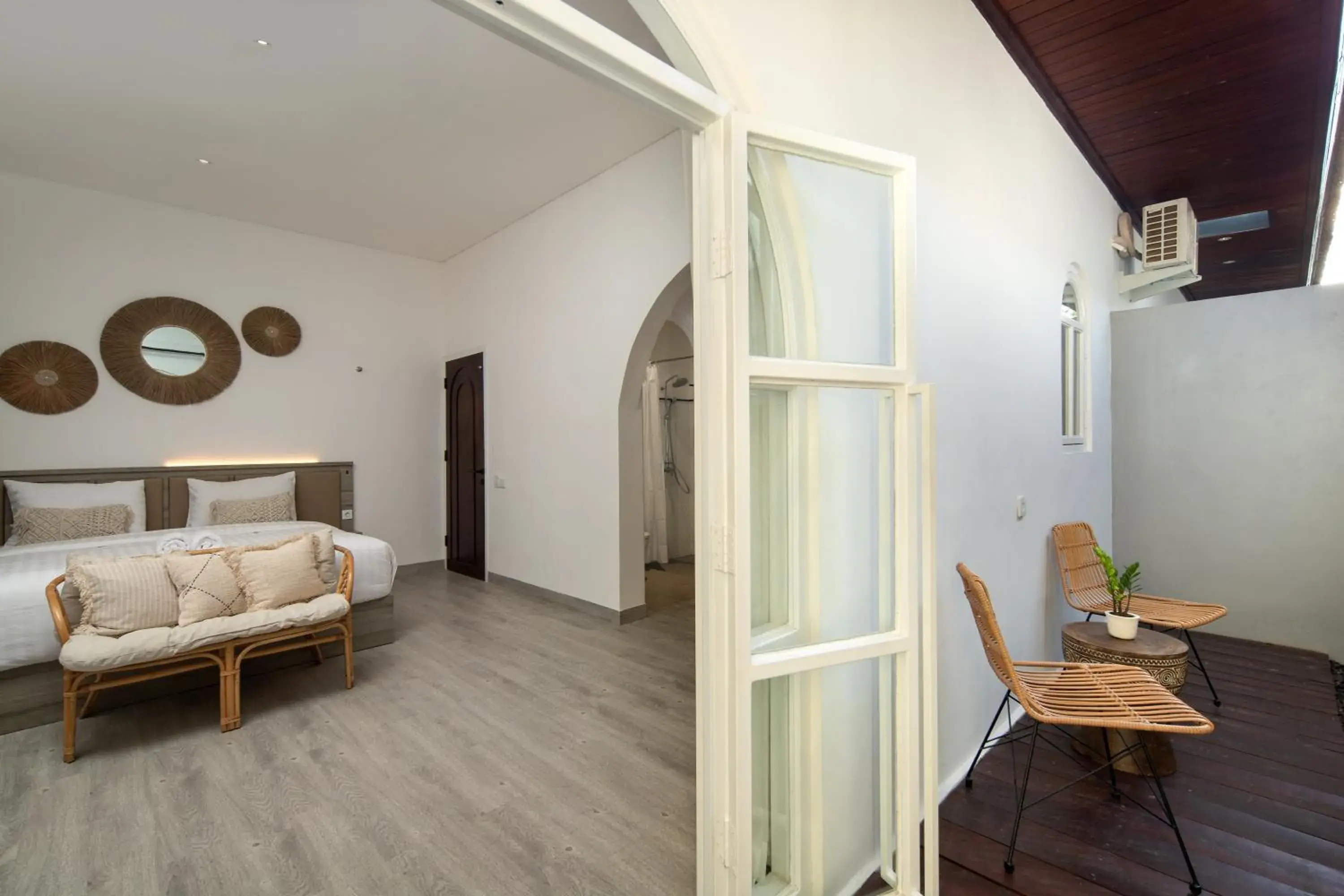 Bed in Kemari Studio Bed in Kemari Studio