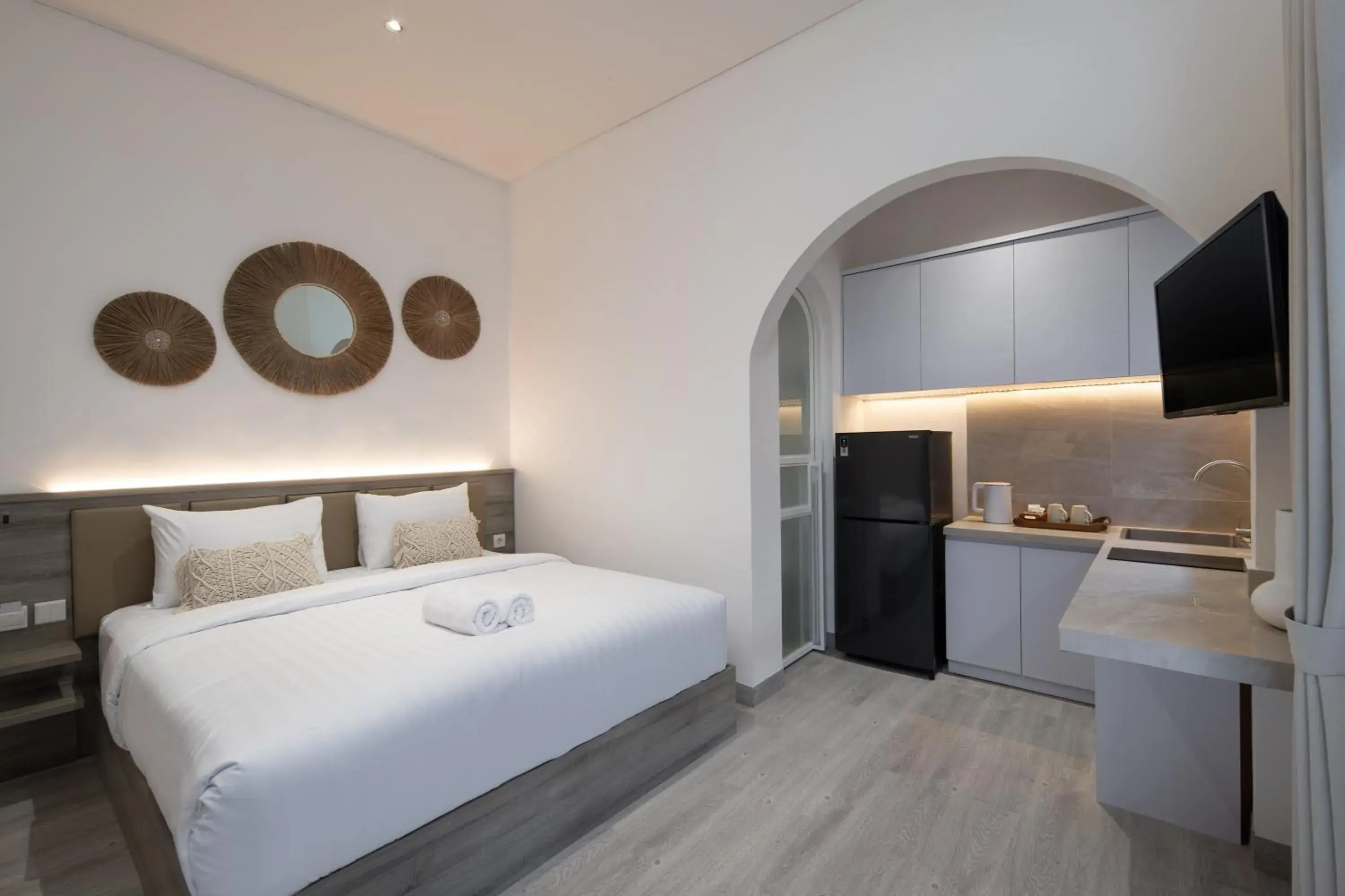 Bed in Kemari Studio Bed in Kemari Studio