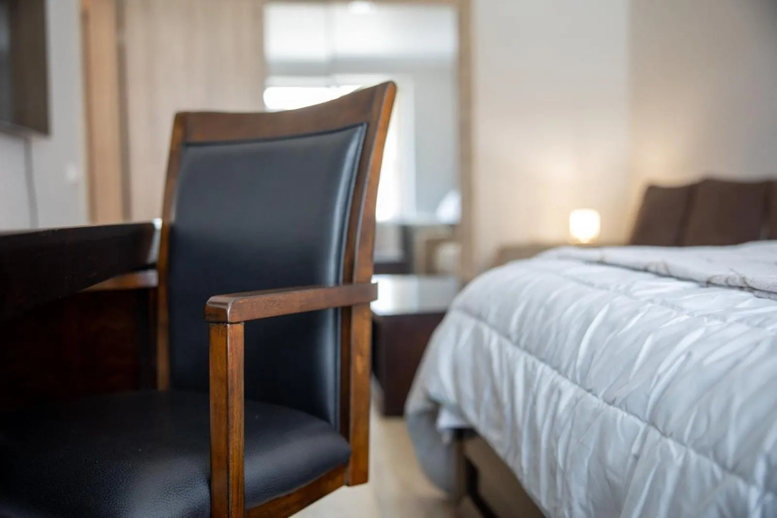 Seating area, Bed in Coresi rezidence & suites