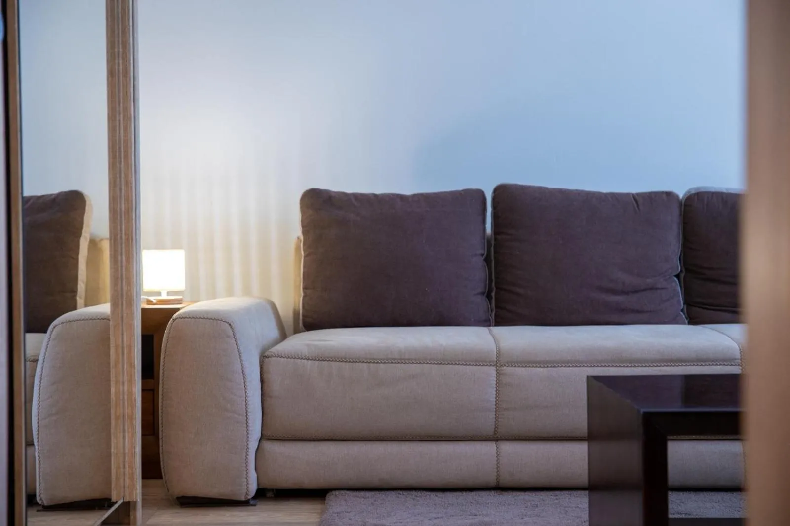Seating area in Coresi rezidence & suites