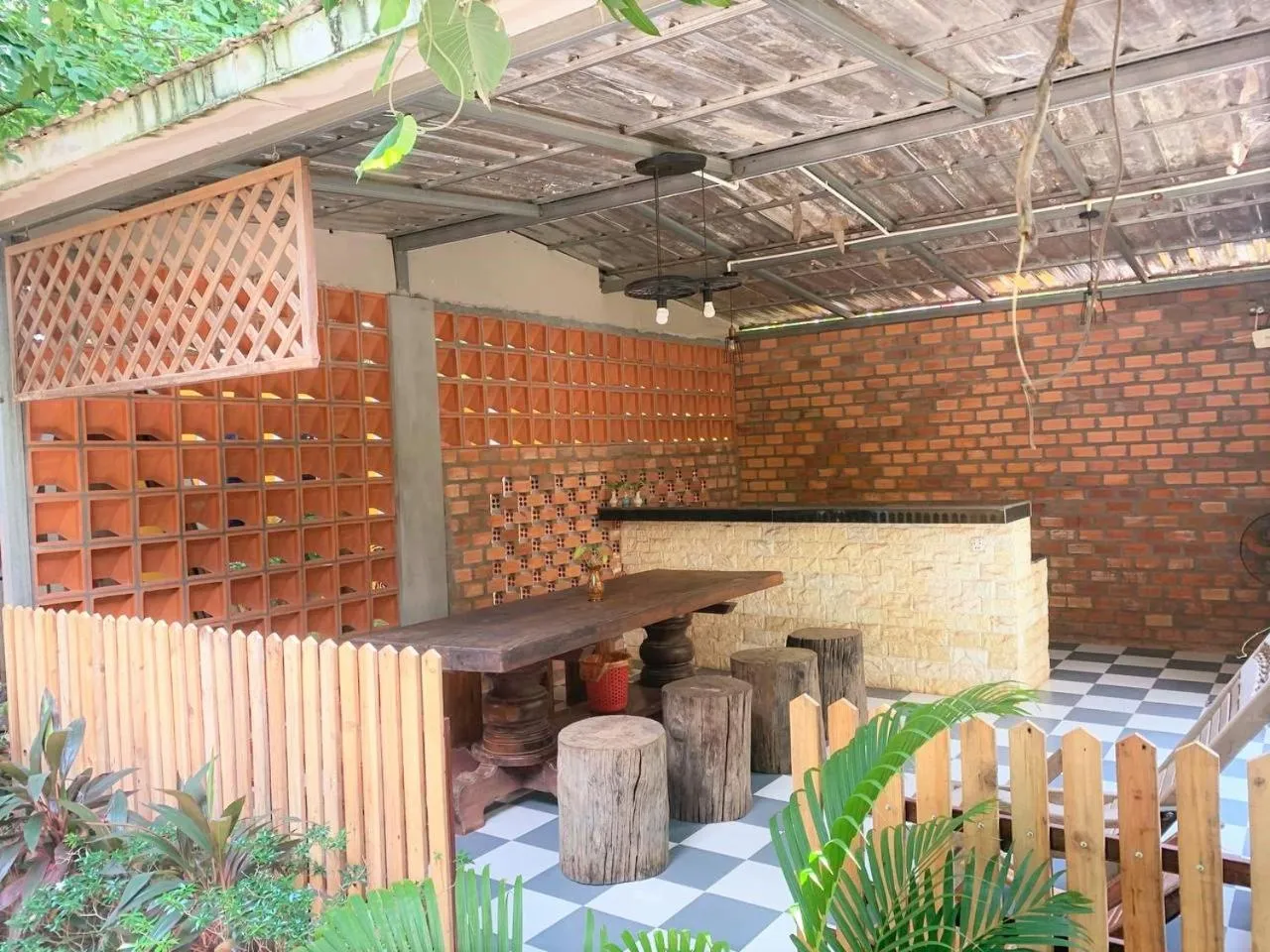 Patio in Boyada Villa Siem Reap