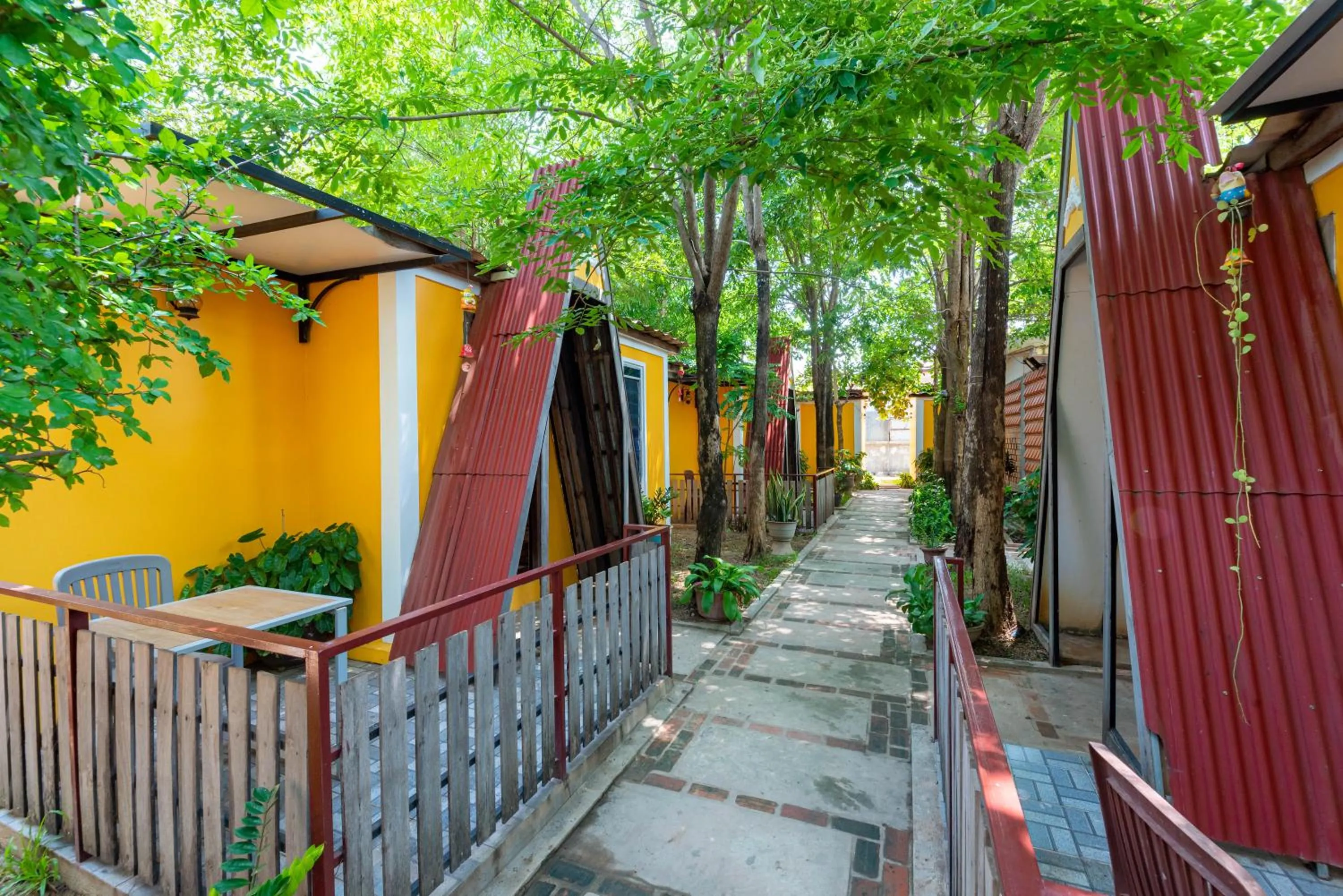 Garden in Boyada Villa Siem Reap
