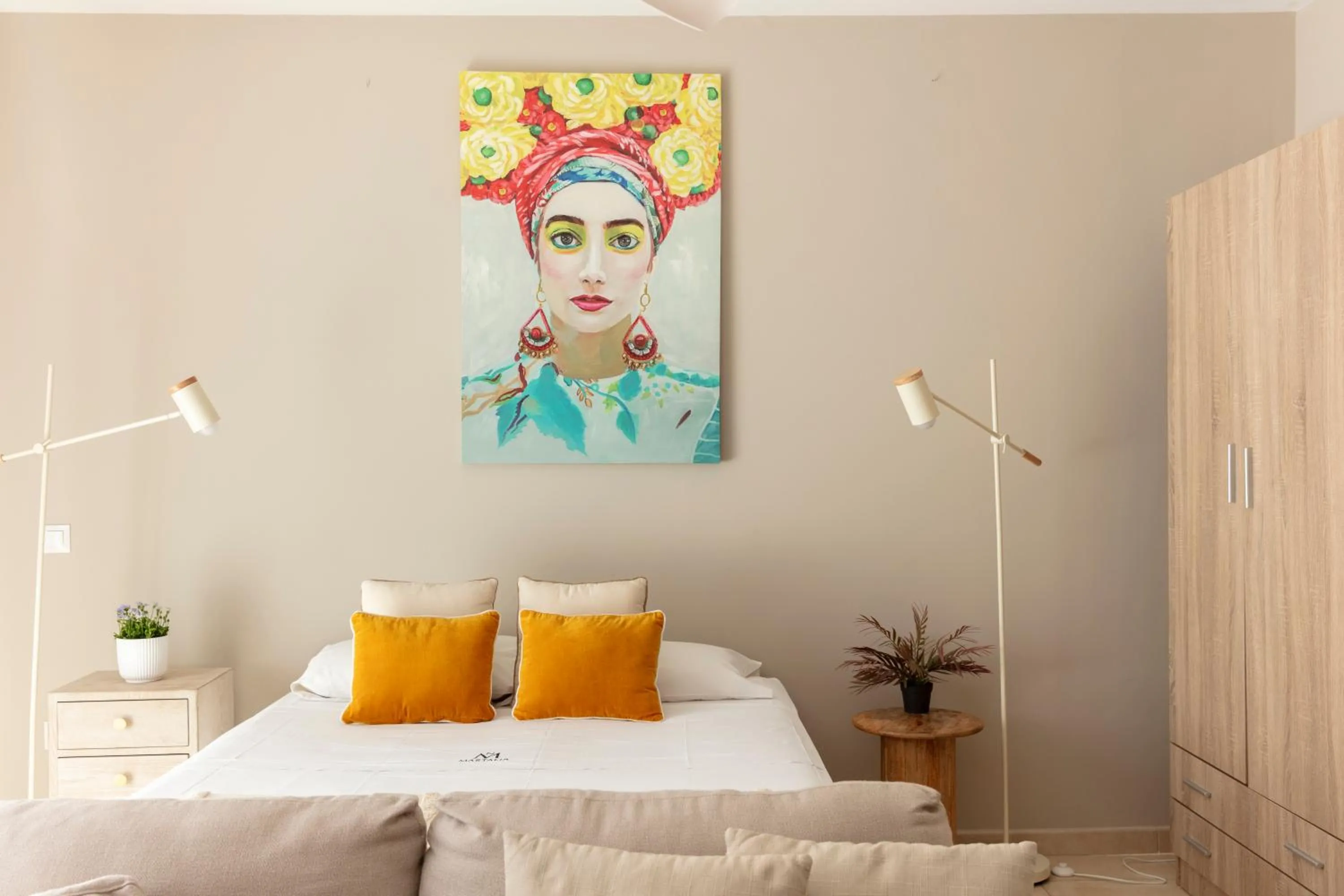 Bed in Apartamentos Martalia Áticos Deluxe