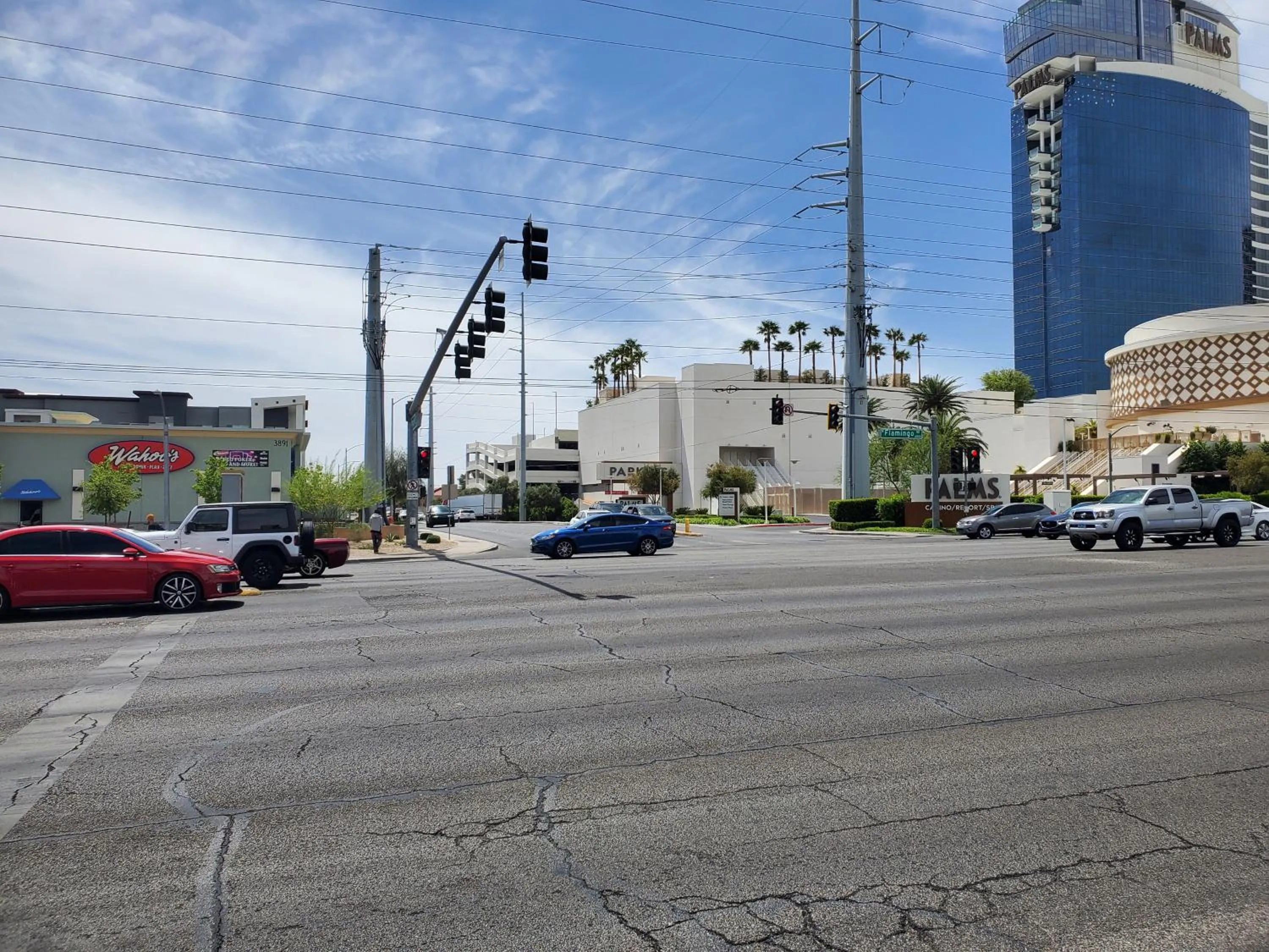 Street view in Gold Coast Casino by the Strip Las Vegas