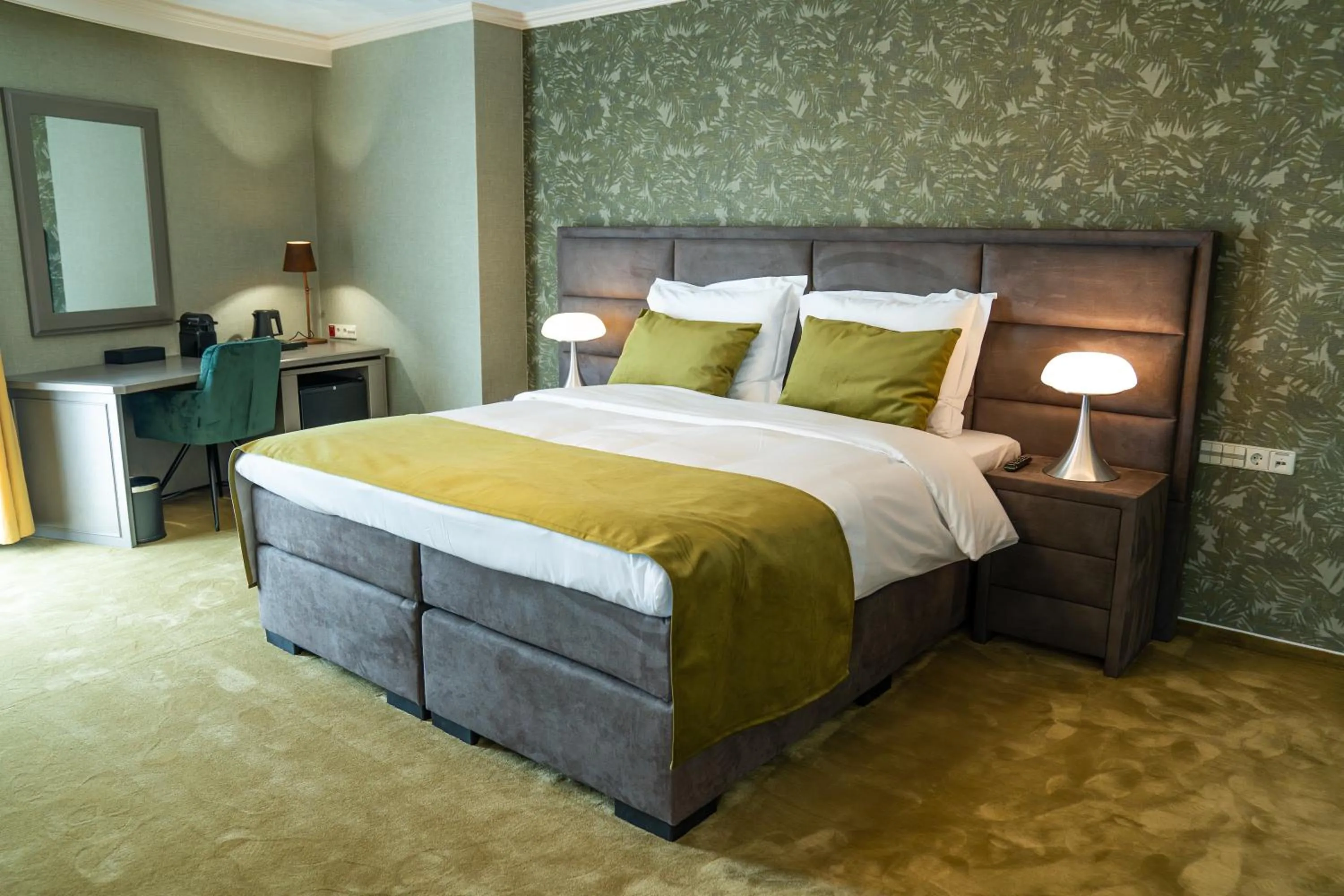 Bed in Hotel & Restaurant Infinity