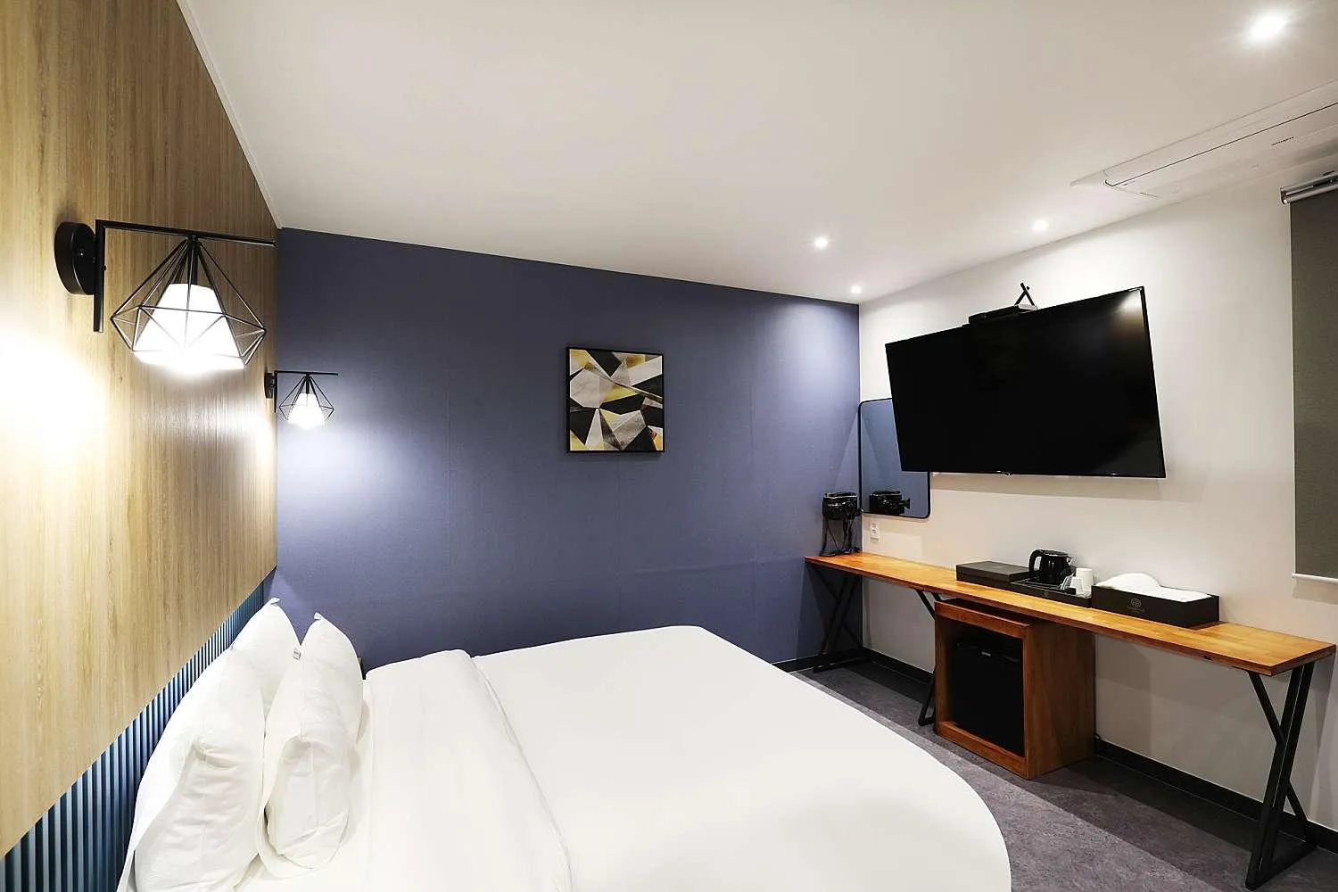 Bed in Mariposa Hotel Songtan