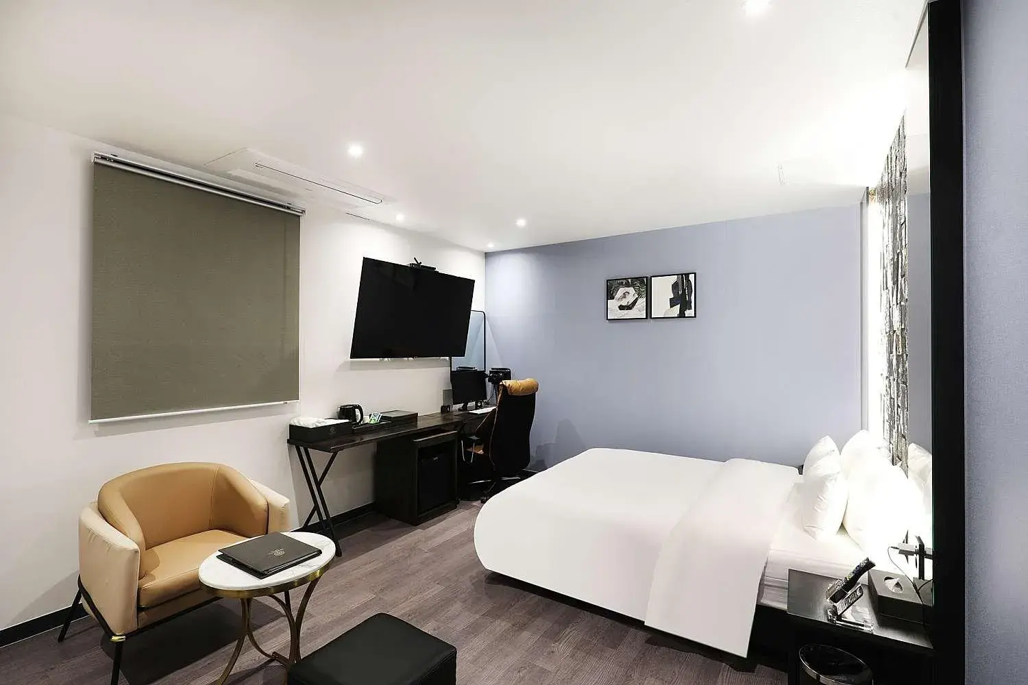 Bed in Mariposa Hotel Songtan Bed in Mariposa Hotel Songtan