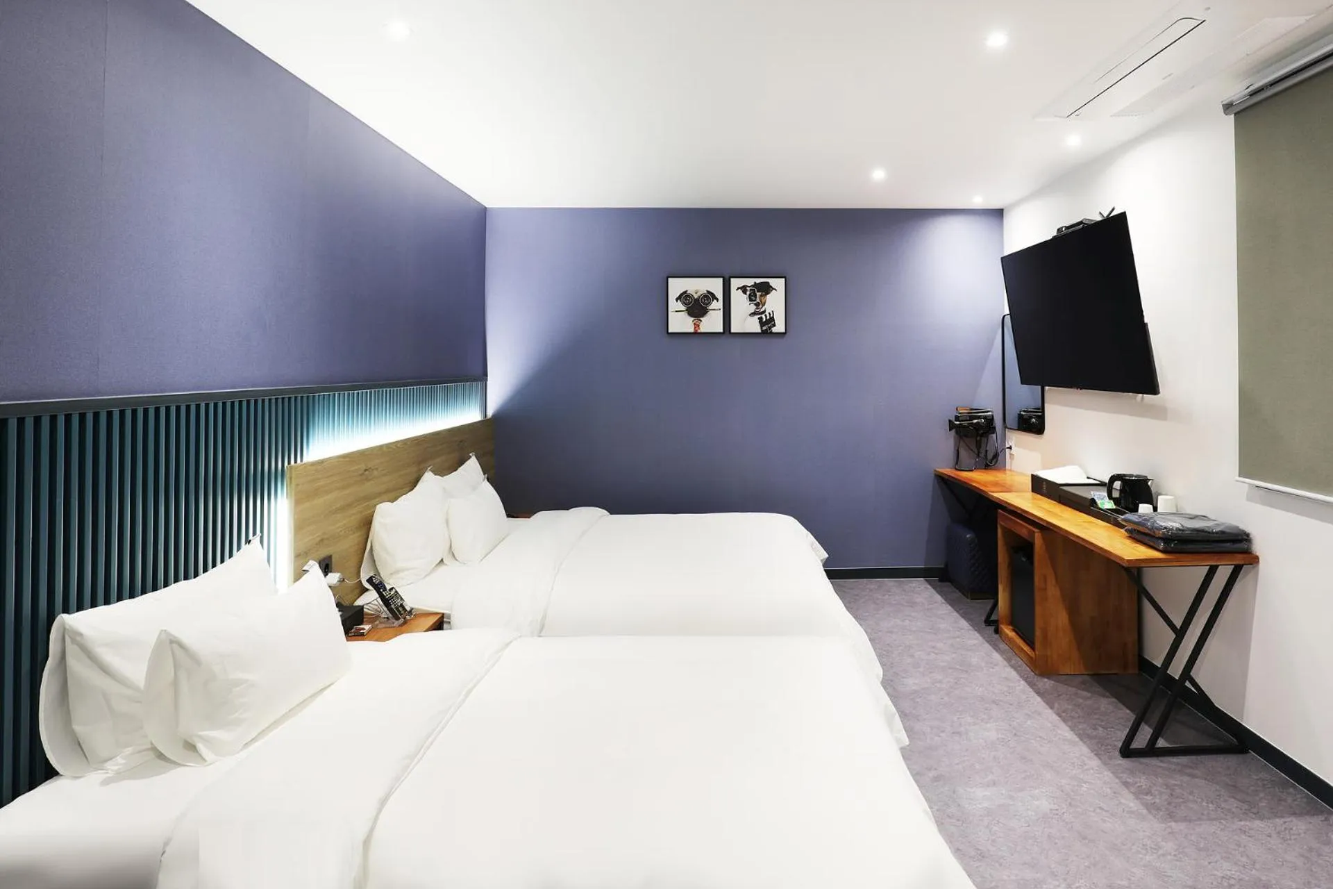 Bed in Mariposa Hotel Songtan