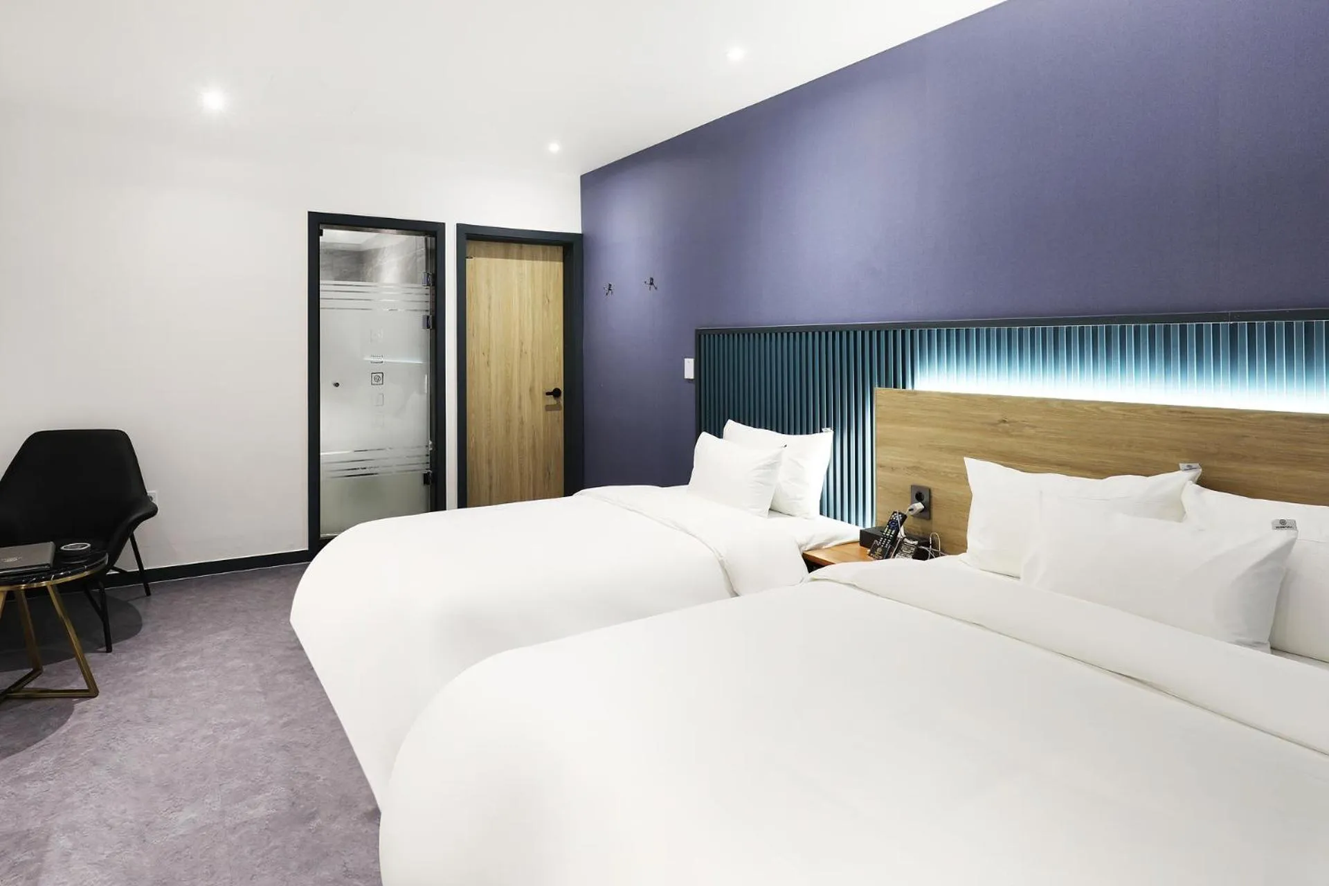 Bed in Mariposa Hotel Songtan