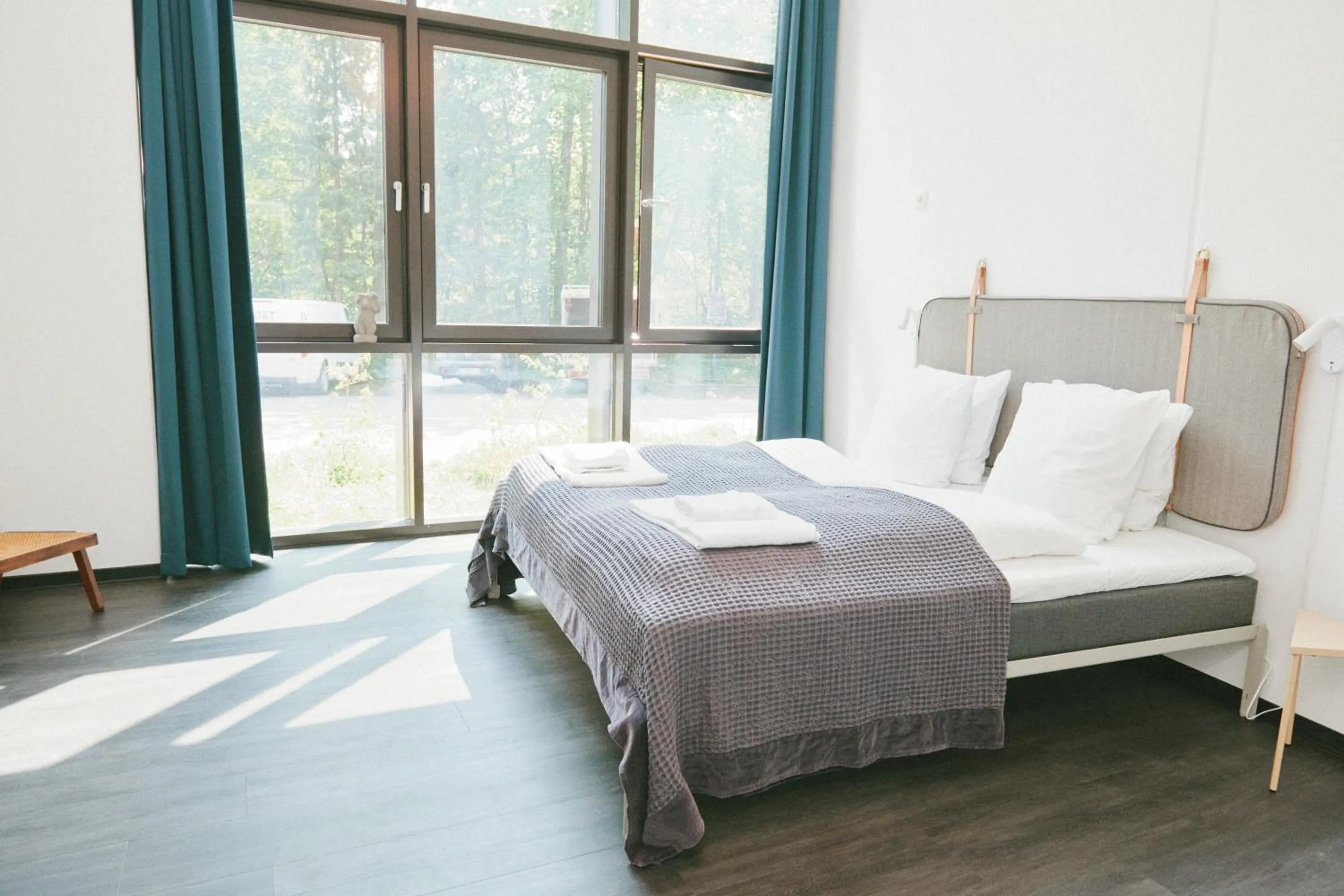 Bedroom, Bed in The Forest apartments by Daniel&Jacob's